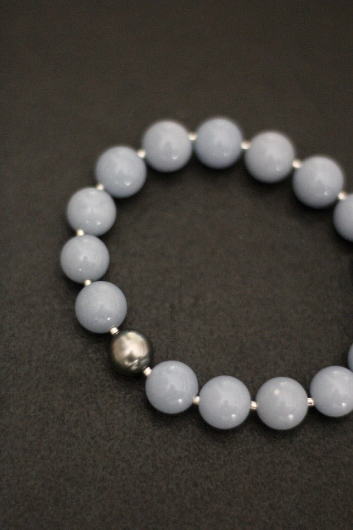 SARAHMONY Angelite Oceans Bracelet