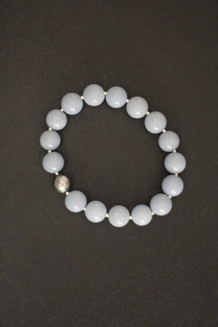SARAHMONY Angelite Oceans Bracelet