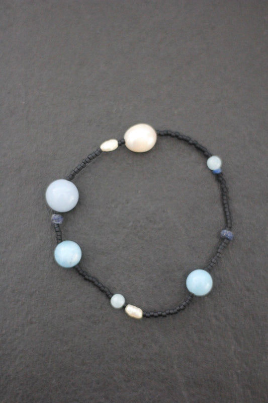 SARAHMONY Angelite Sands Bracelet