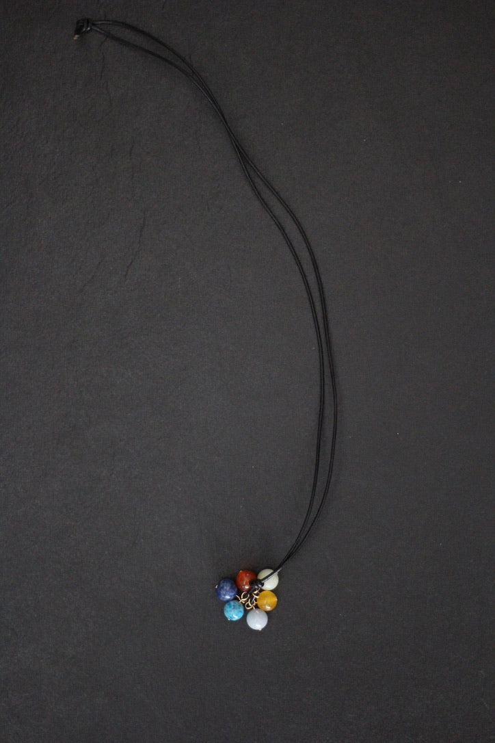 SARAHMONY Crystal Grapes Necklace