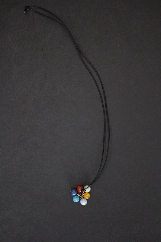 SARAHMONY Crystal Grapes Necklace