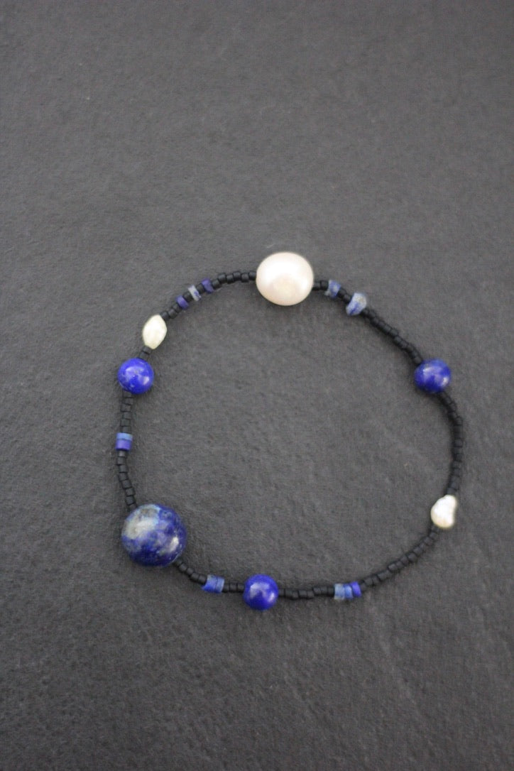 SARAHMONY Lapis Ripples Bracelet