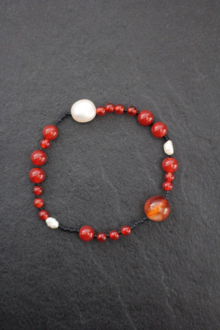 SARAHMONY Carnelian Surge Bracelet