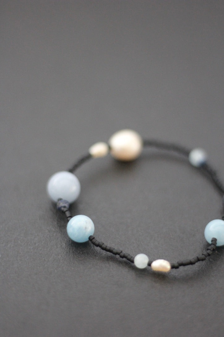 SARAHMONY Angelite Sands Bracelet