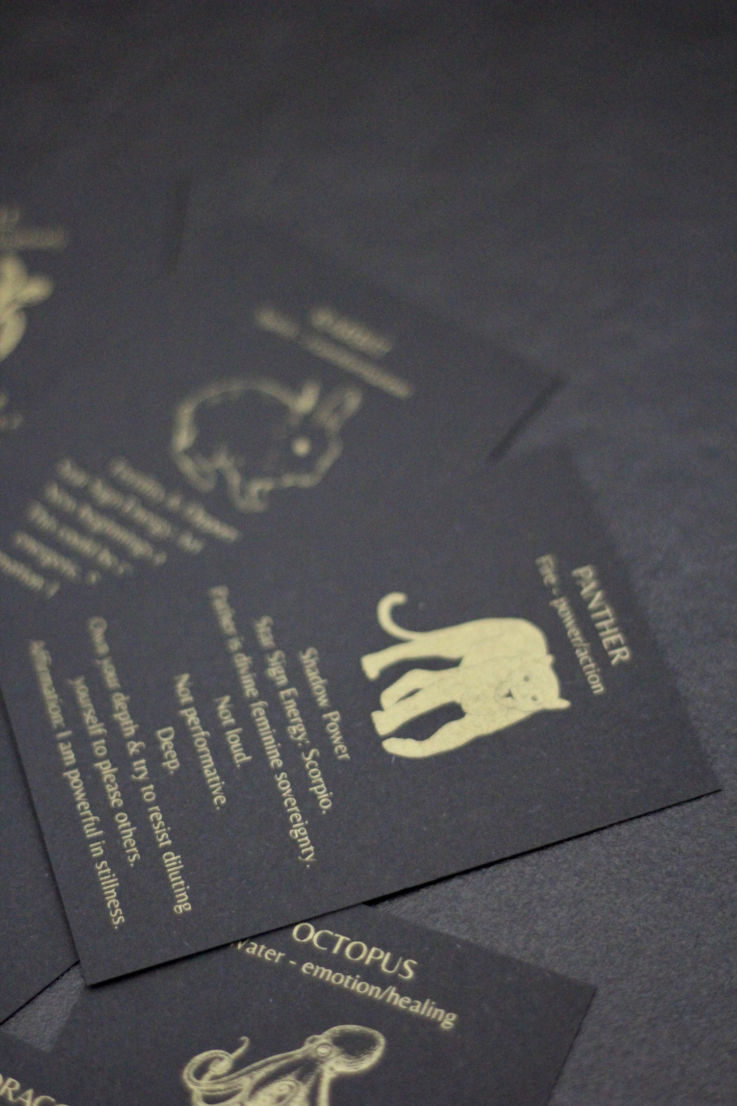 SARAHMONY Animal Oracle 25 Card Set