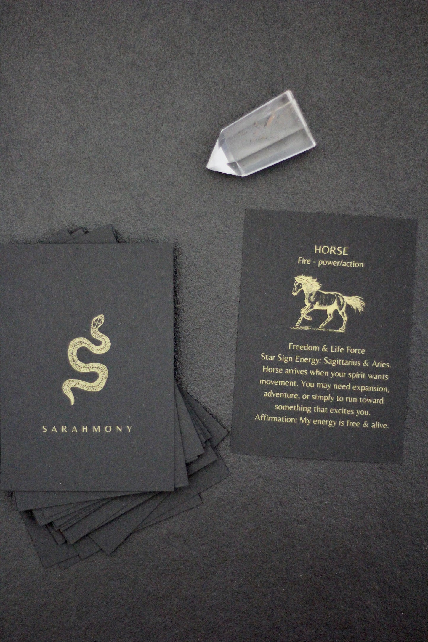 SARAHMONY Animal Oracle 25 Card Set